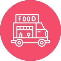 Food Truck Vector Icon Design