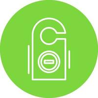 Do not disturb Vector Icon Design