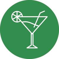 diseño de icono de vector de martini