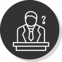 Help desk Vector Icon Design