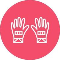 Gloves Vector Icon Design