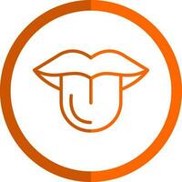 Tongue Vector Icon Design