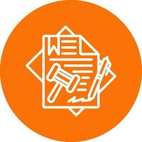 Agreement Vector Icon Design