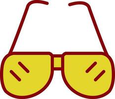 Sun glasses Vector Icon Design