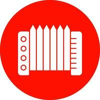 Accordion Vector Icon Design