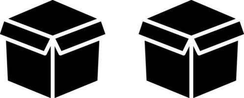 Boxes Vector Icon Design