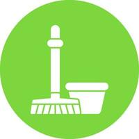 Mop Vector Icon Design