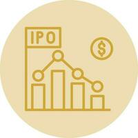 ipo vector icono diseño