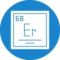 Erbium Vector Icon Design