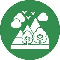 Alps Vector Icon Design