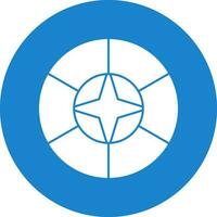 Frisbee Vector Icon Design
