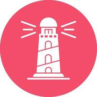 Lighthouse Vector Icon Design