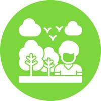 Adventurer Vector Icon Design