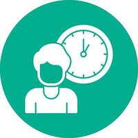 Working hours Vector Icon Design