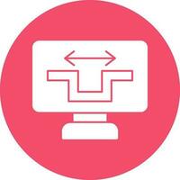 Gap Vector Icon Design