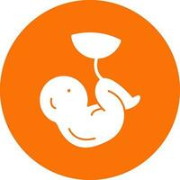 Fetus Vector Icon Design