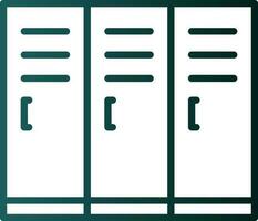 Locker Vector Icon Design