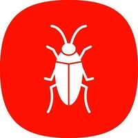 Cockroach Vector Icon Design