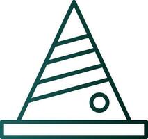 Cone Vector Icon Design