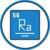 Radium Vector Icon Design