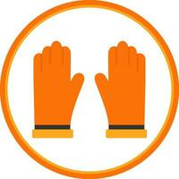 Gloves Vector Icon Design