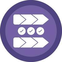 Value chain Vector Icon Design
