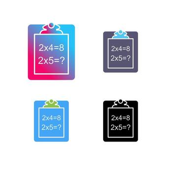 icono de vector de pregunta de resolución única