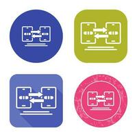 Data Synchronization Vector Icon