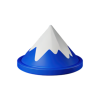 Mountain 3D Illustration png