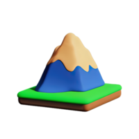 Mountain 3D Illustration png