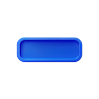 rectangle Button 3d element png