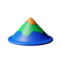 Mountain 3D Illustration png