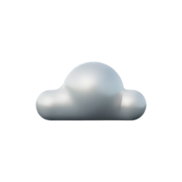 nuage 3d élément png