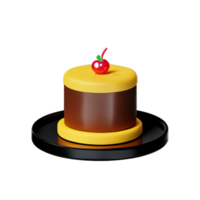 Kuchen 3d Element png