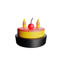 Kuchen 3d Element png