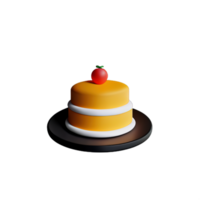 Kuchen 3d Element png