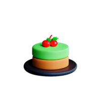 Cake 3D element png