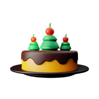 Kuchen 3d Element png