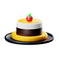 Cake 3D element png