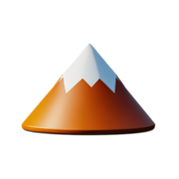 Mountain 3D Illustration png