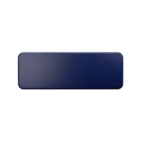 rectangle Button 3d element png