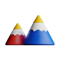 Mountain 3D Illustration png