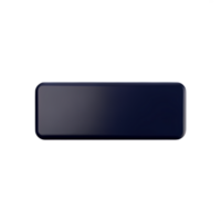 rectangle Button 3d element png