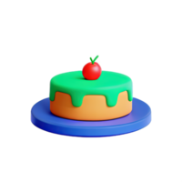 Cake 3D element png