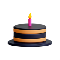 Cake 3D element png