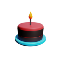 Kuchen 3d Element png