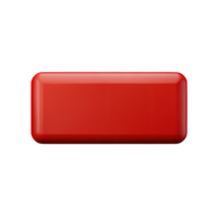 rectangle bouton 3d élément png