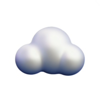 Cloud 3D Element png