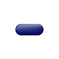 rettangolo pulsante 3d elemento png