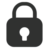 candado icono, seguridad logo icono png